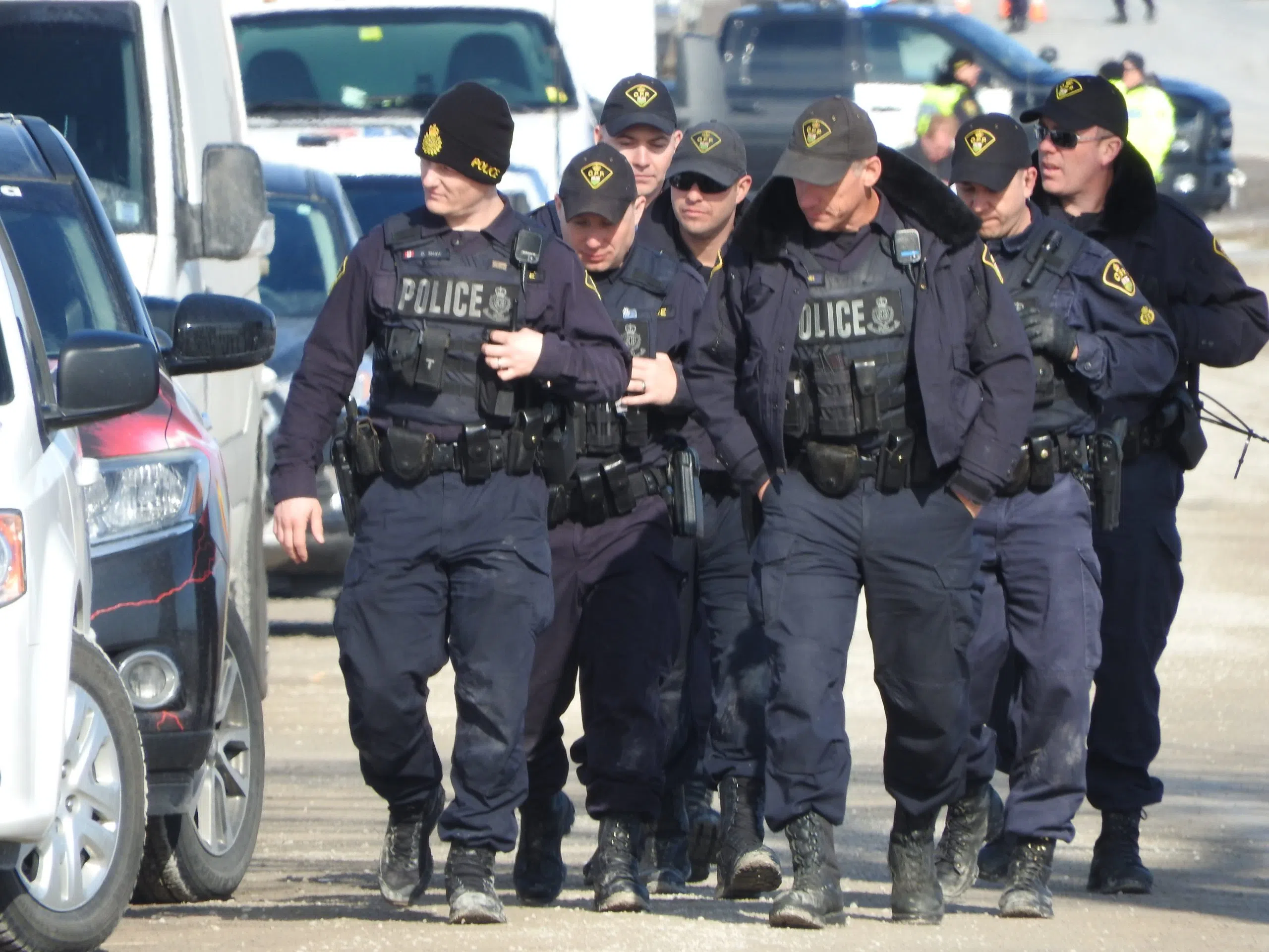 PHOTOS: Tyendinaga demonstration arrests 2