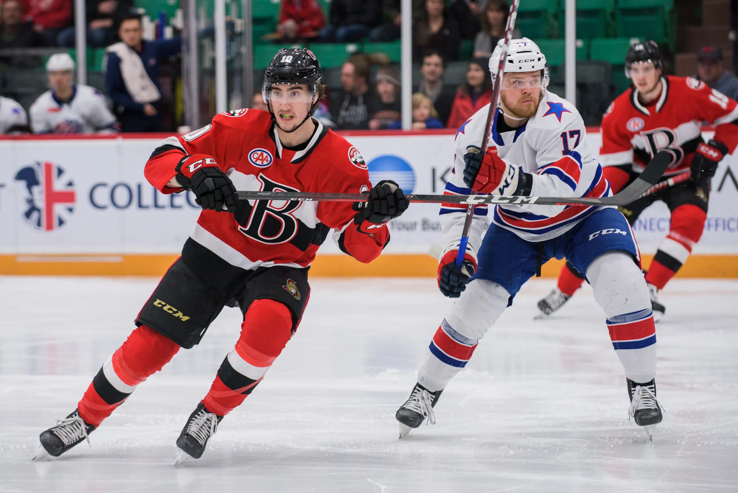 B-Sens move back into playoff spot with win