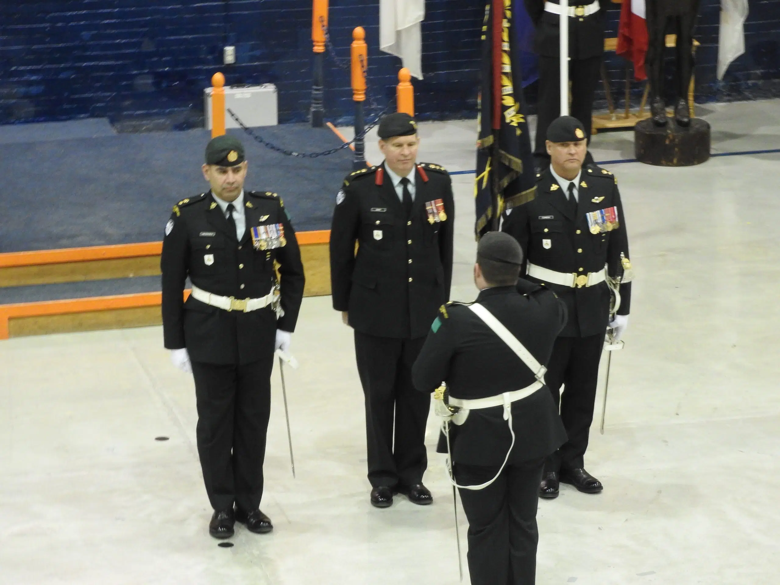 Change of command for the Hastings and Prince Edward Regiment 