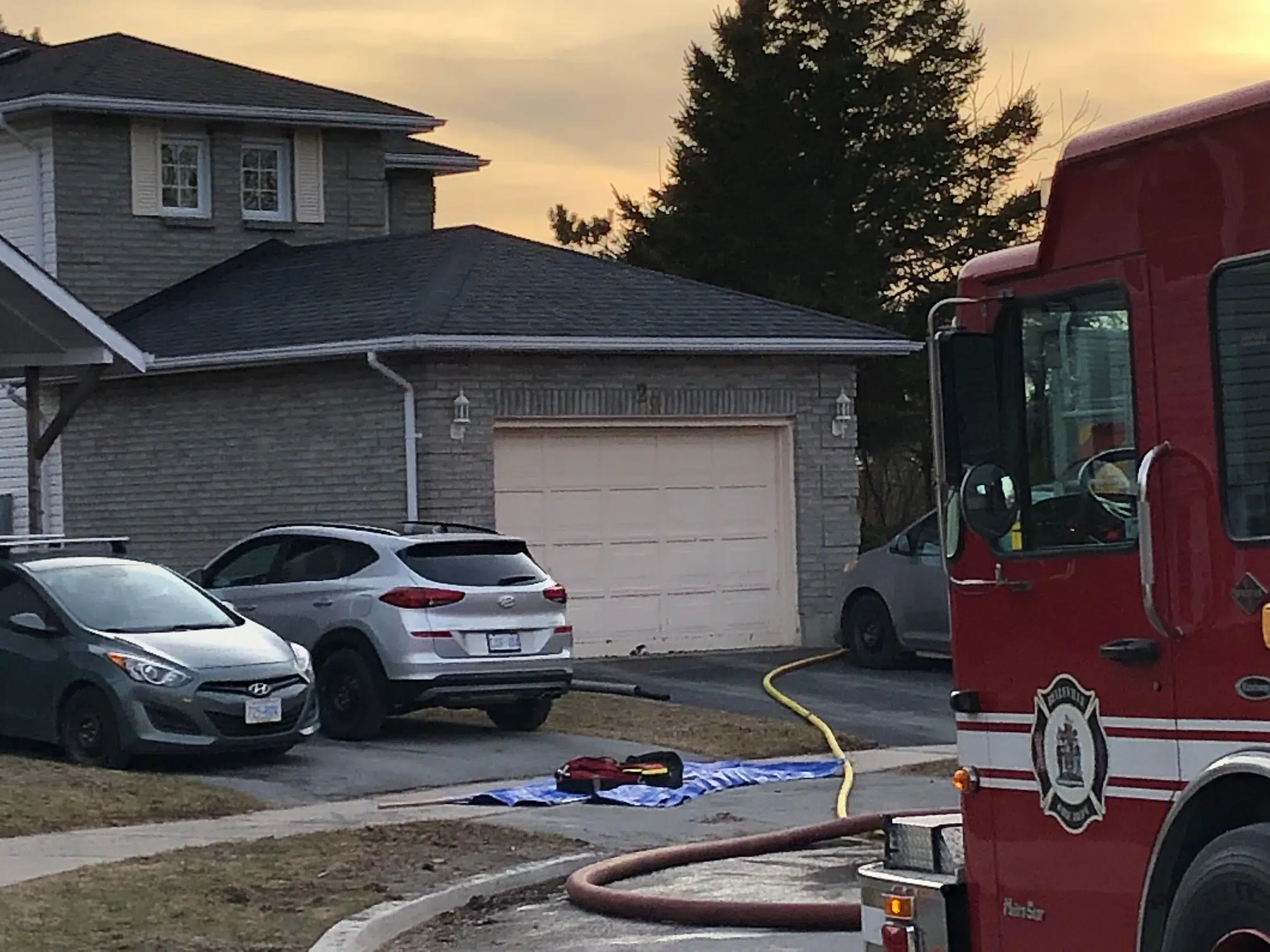 Small fire at Belleville home