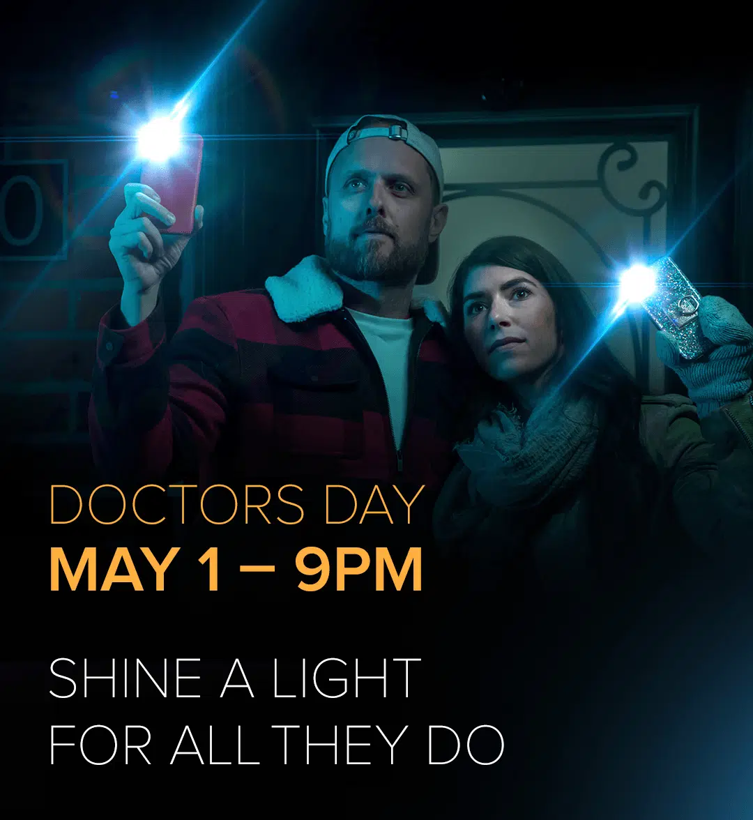 Shine a light for Doctors' Day