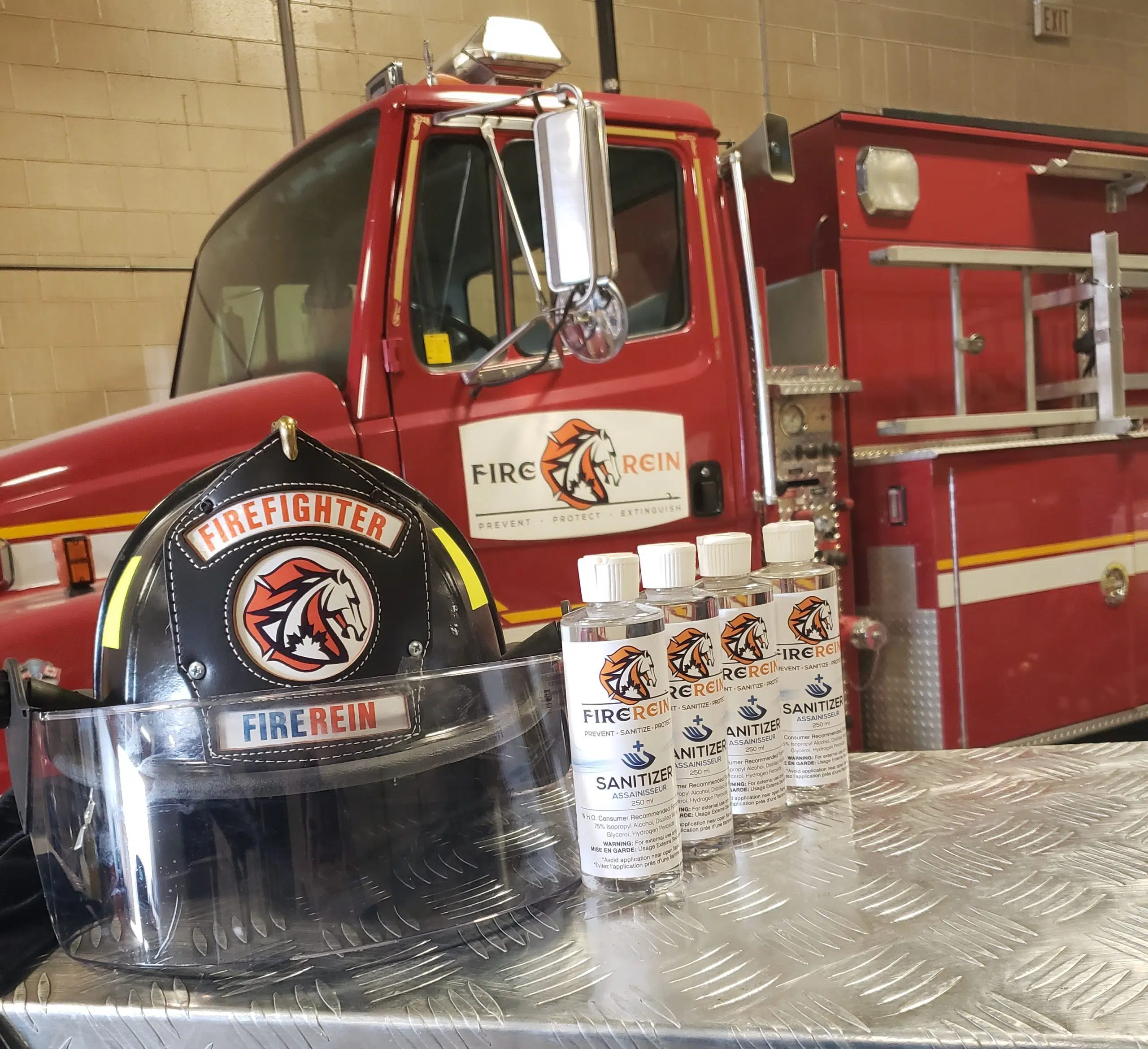 From fire suppressant to sanitizer