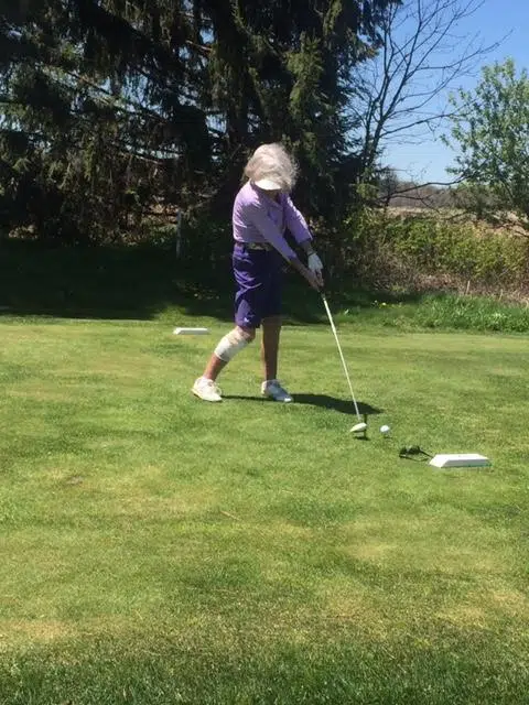 96-year-old local golf legend brings inspiration