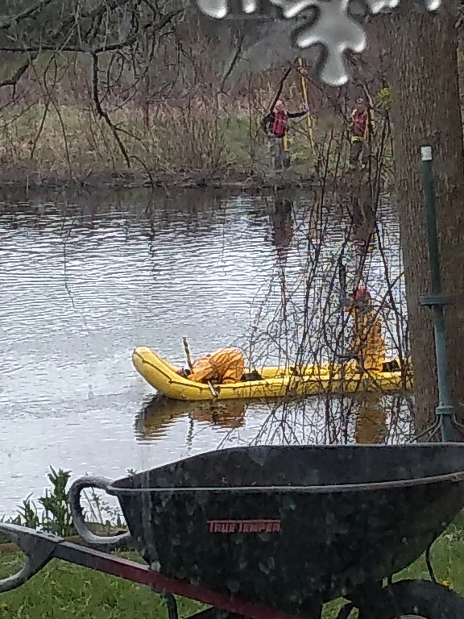 Search in Napanee River