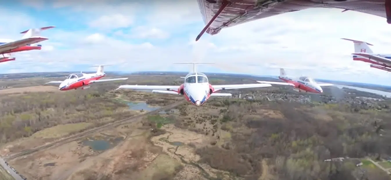 VIDEO: A snowbirds eye view of Quinte