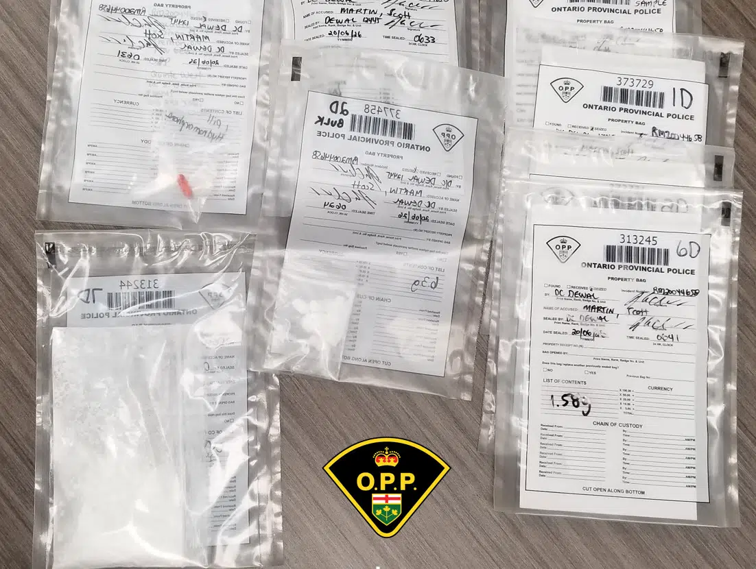 Drugs seized in Quinte West
