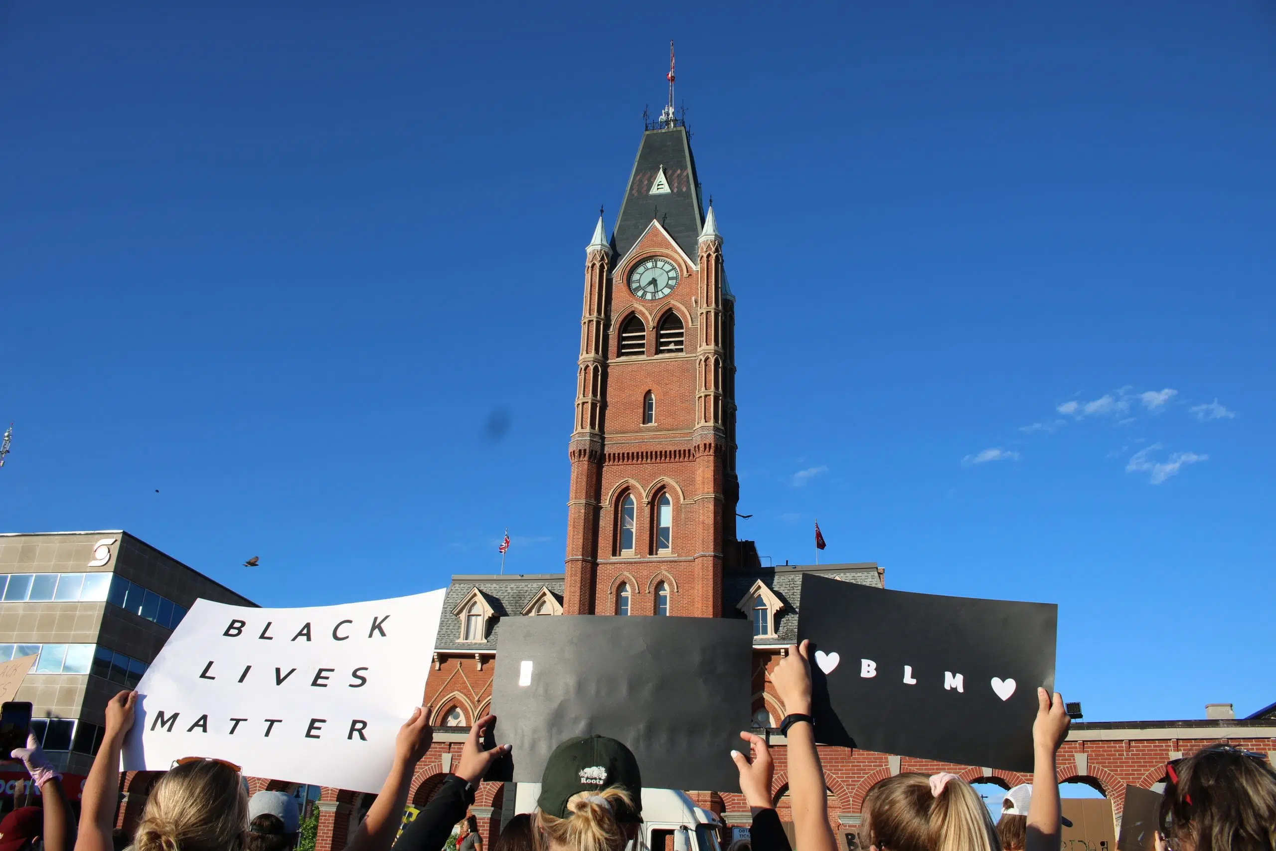 Black Lives Matter rally draws huge crowd