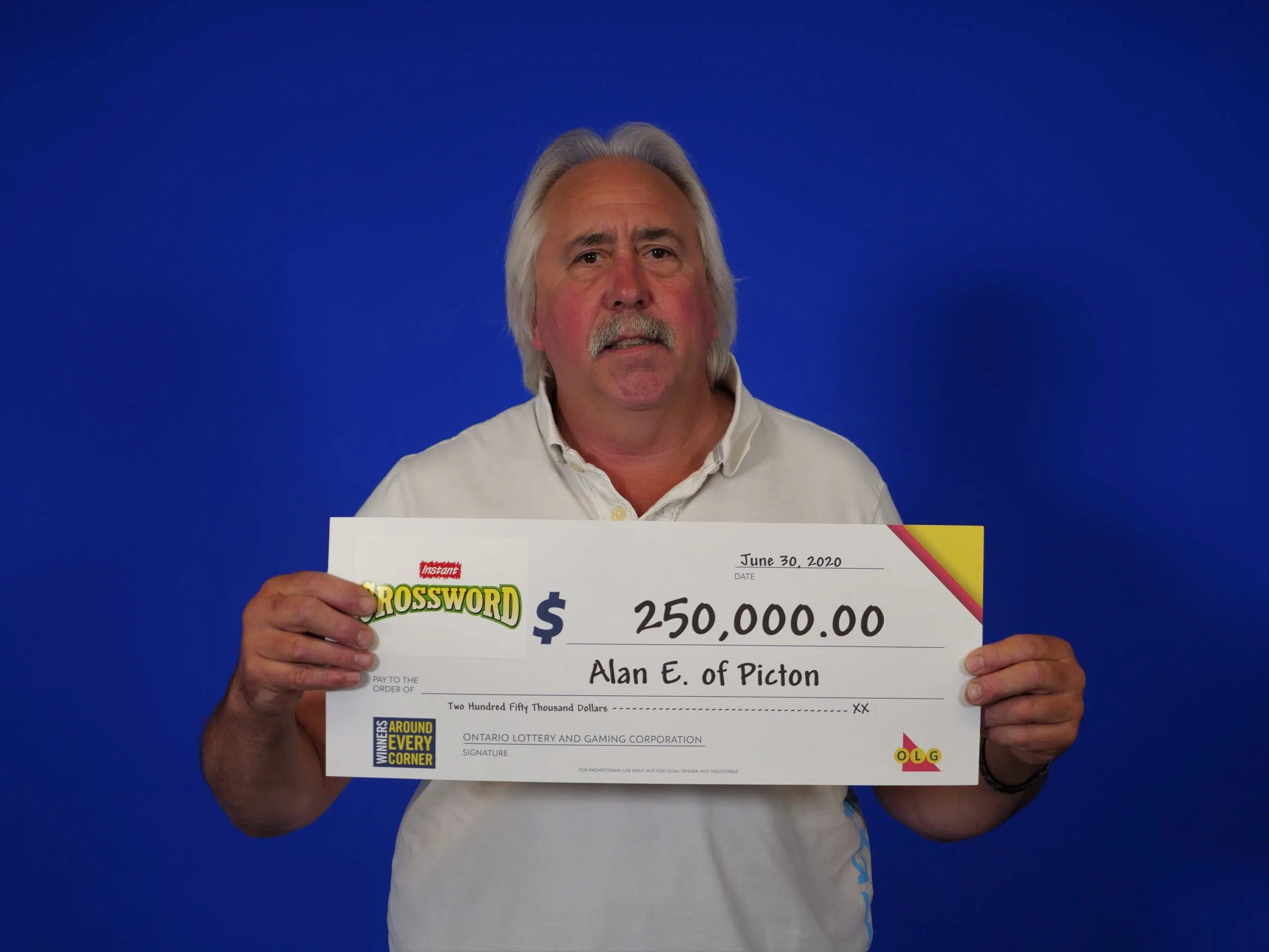 Picton man wins $250,000