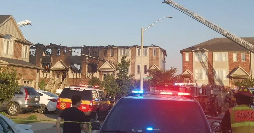 Belleville native has close call with giant Hamilton fire