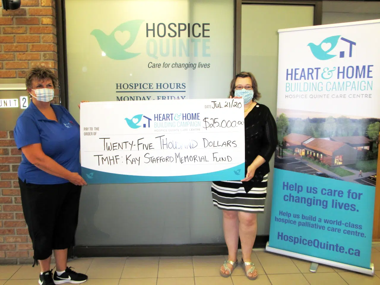 TMHF supports Hospice Quinte