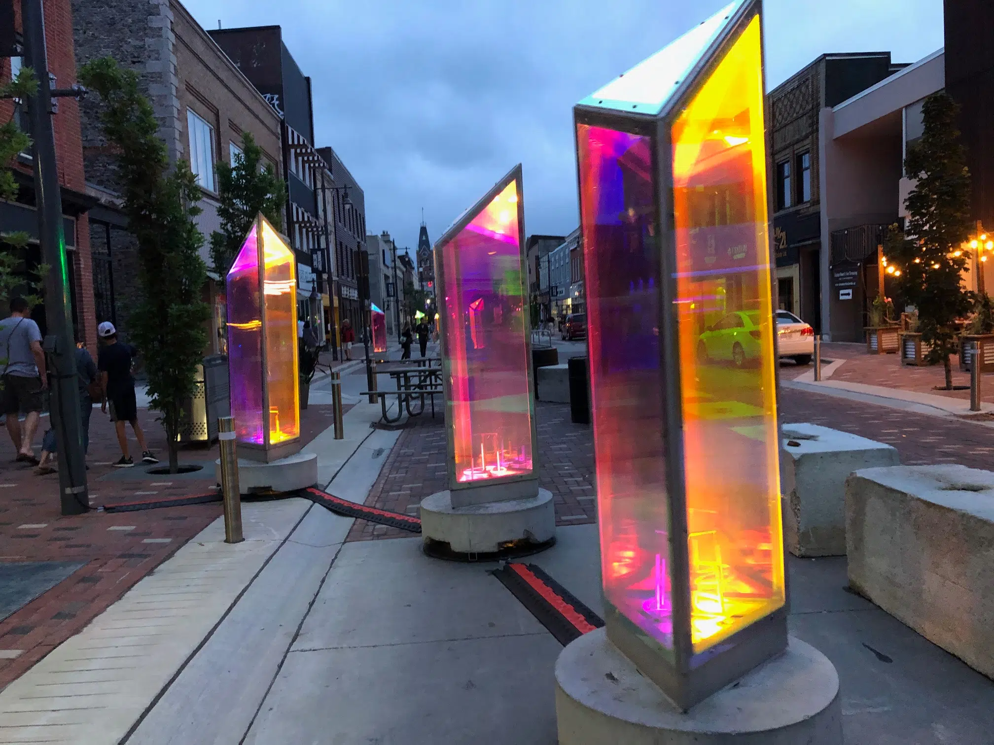 Front Street art installation brightens downtown Belleville