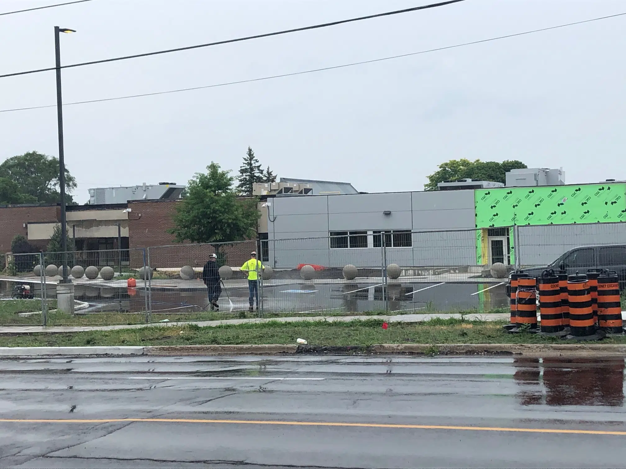 Construction of new Belleville police station almost done