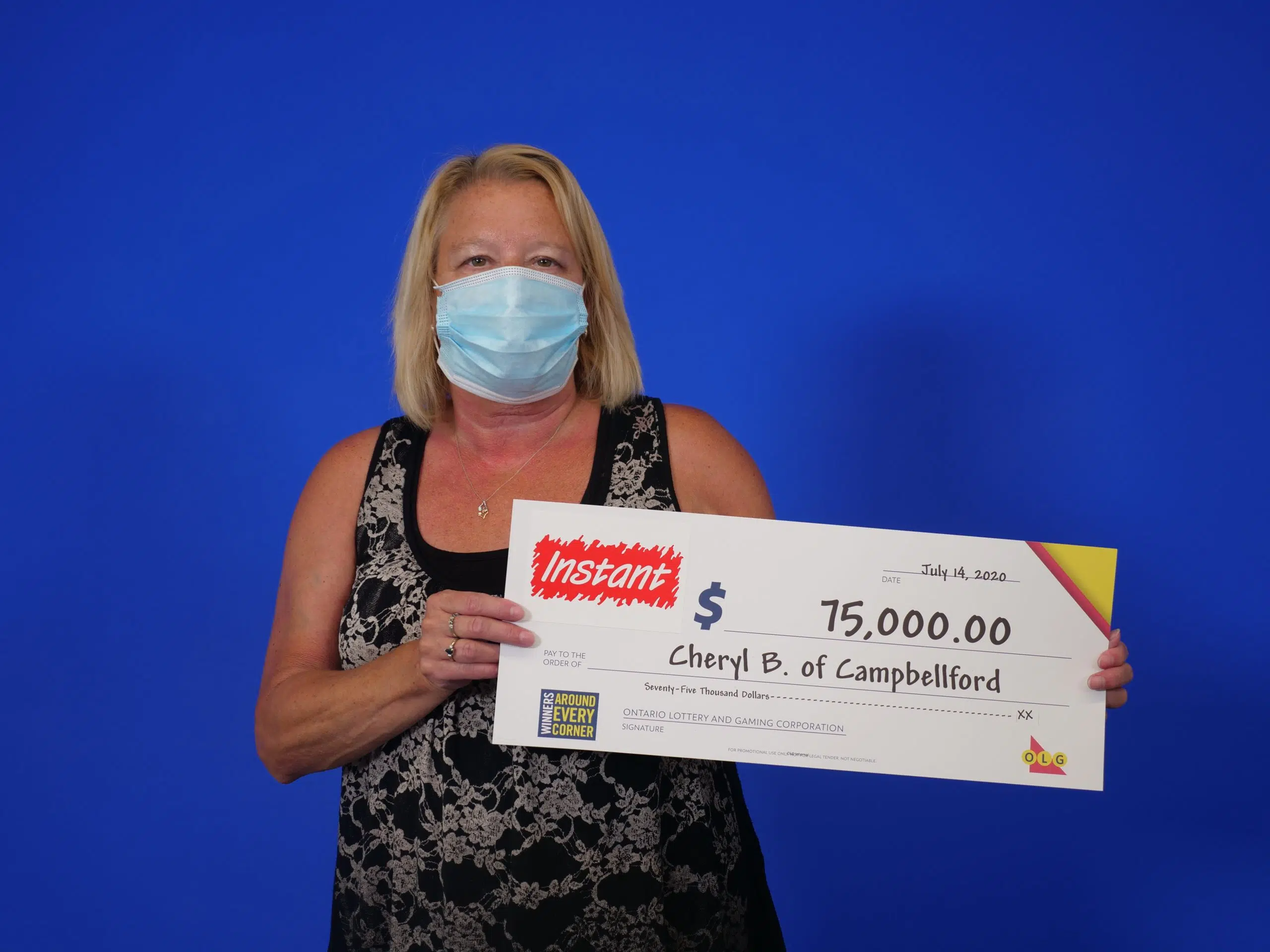 Campbellford woman wins big