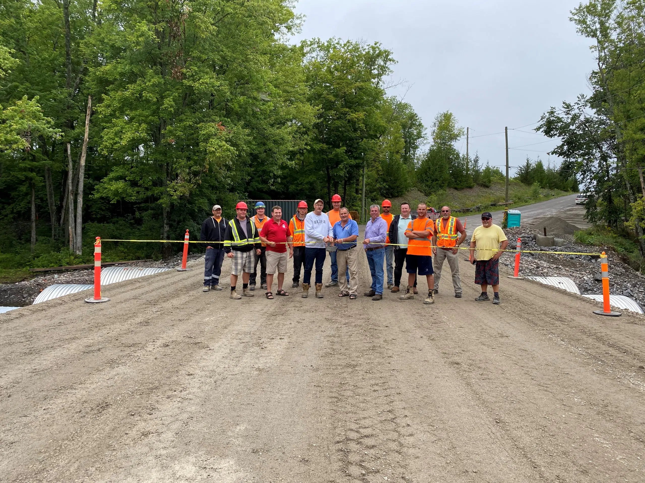 Shannon Road ready for traffic again