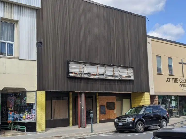 Downtown Trenton building coming down