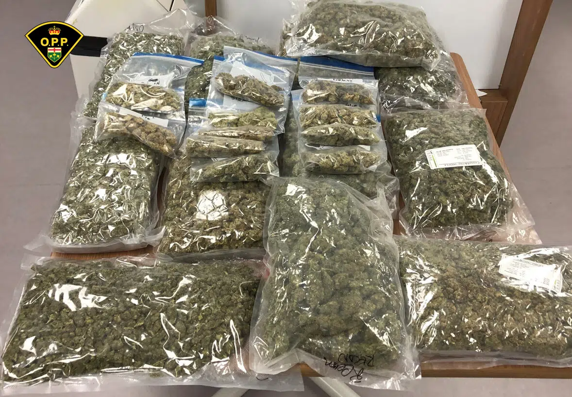 15 pounds of cannabis seized in Quinte West