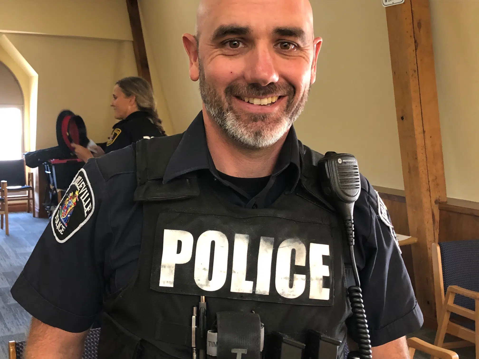 More recognition for Belleville police officer