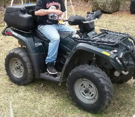 Police searching for stolen ATV