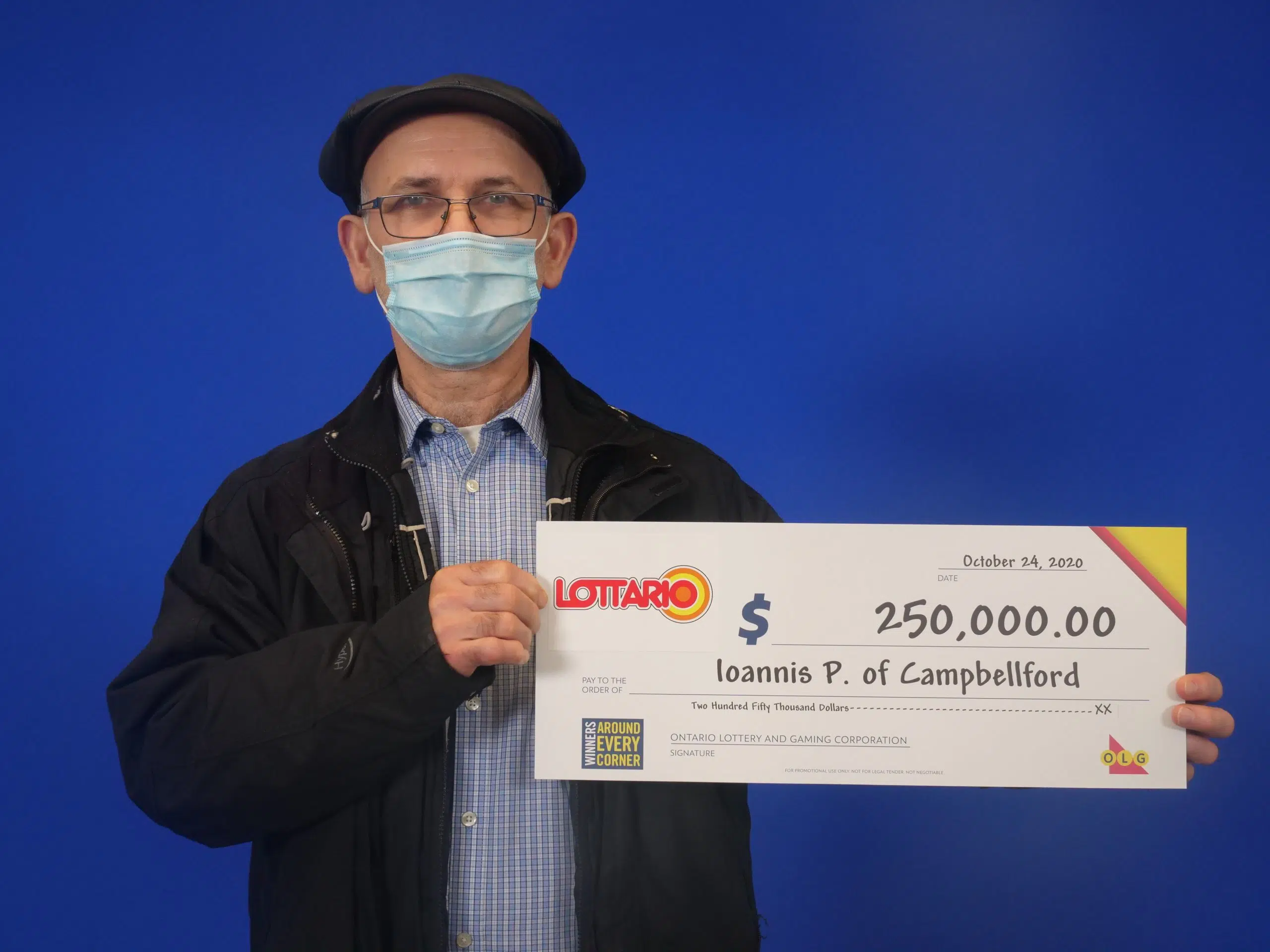 $250,000 win for Campbellford man