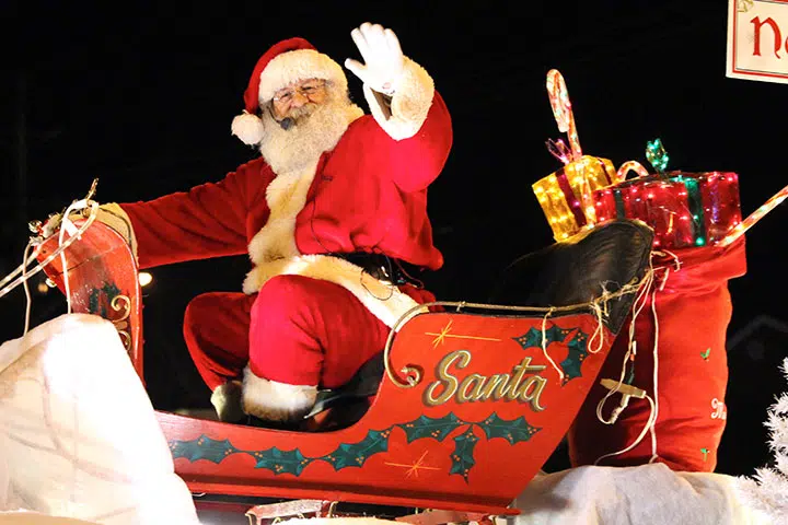 Four Santa Claus parades in the Quinte region this weekend