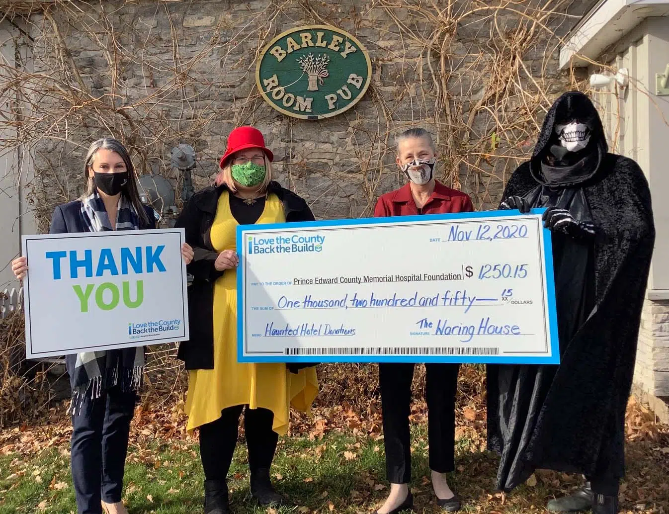 The Waring House scares up $1,200+ donation towards new hospital