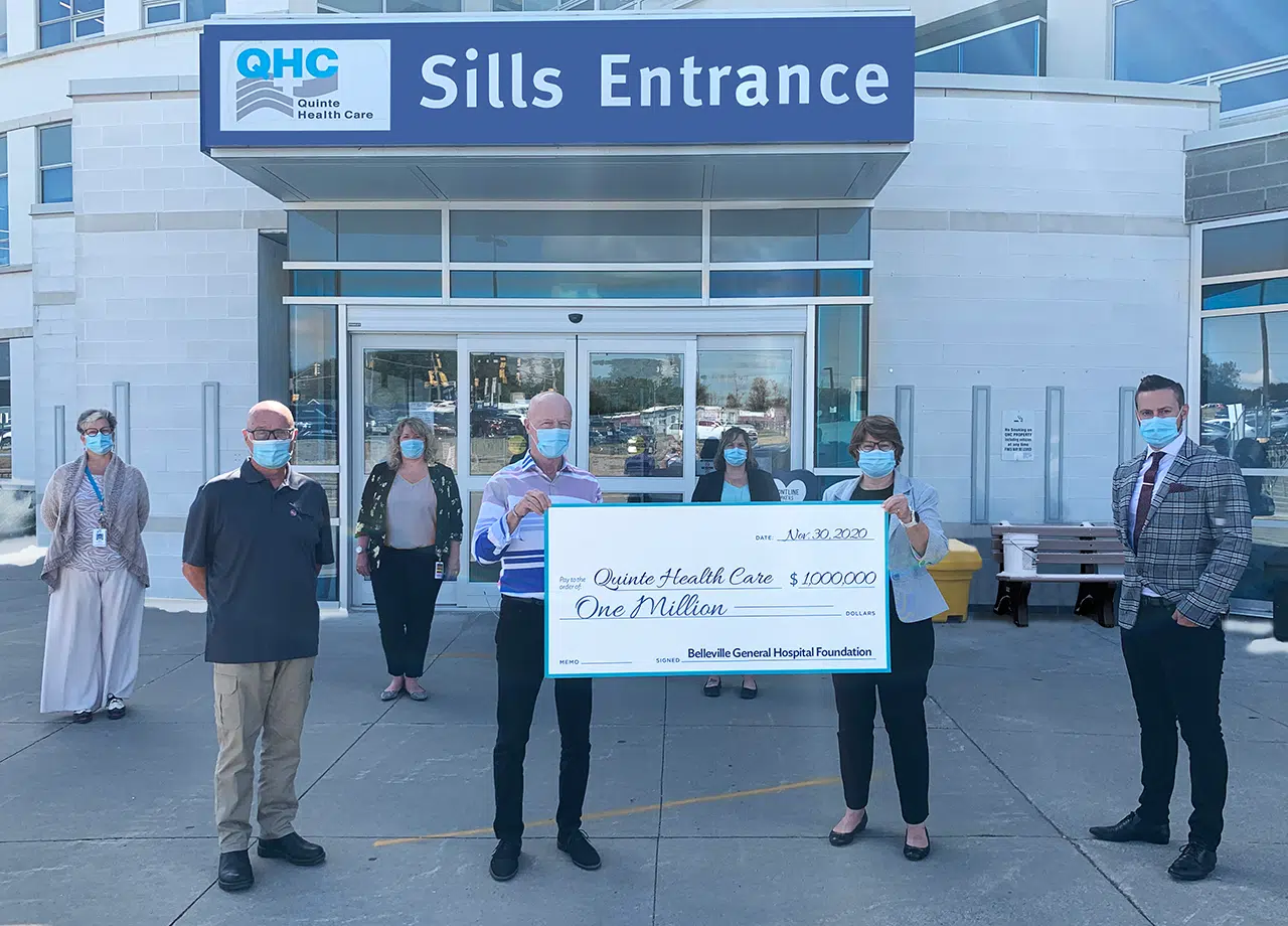 BGHF donates $1 million to Quinte Health Care