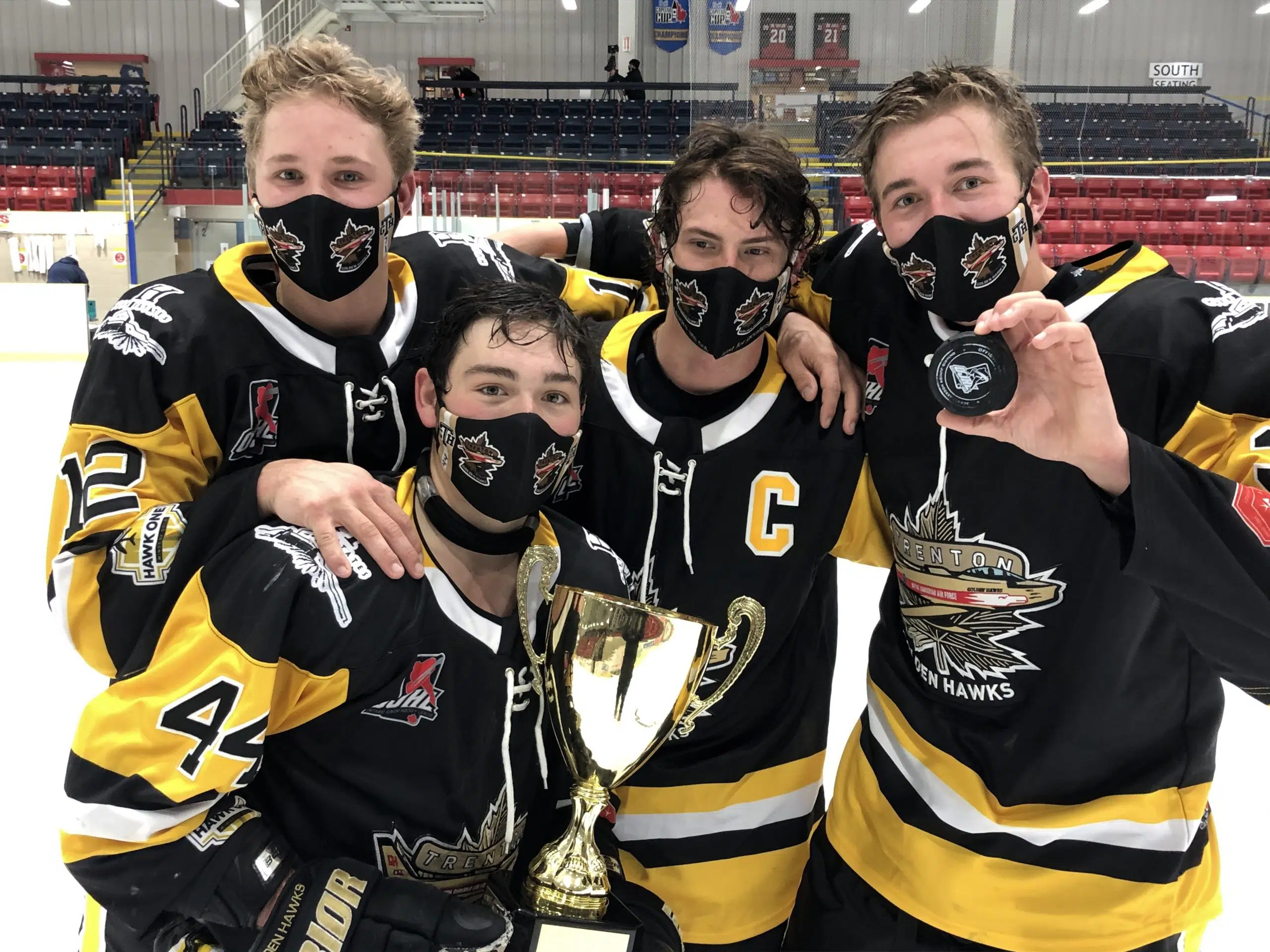 G-Hawks hoist the Hasty Ps Cup