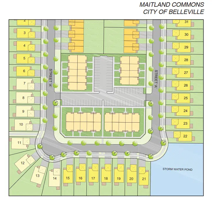 Maitland Drive area housing proposal