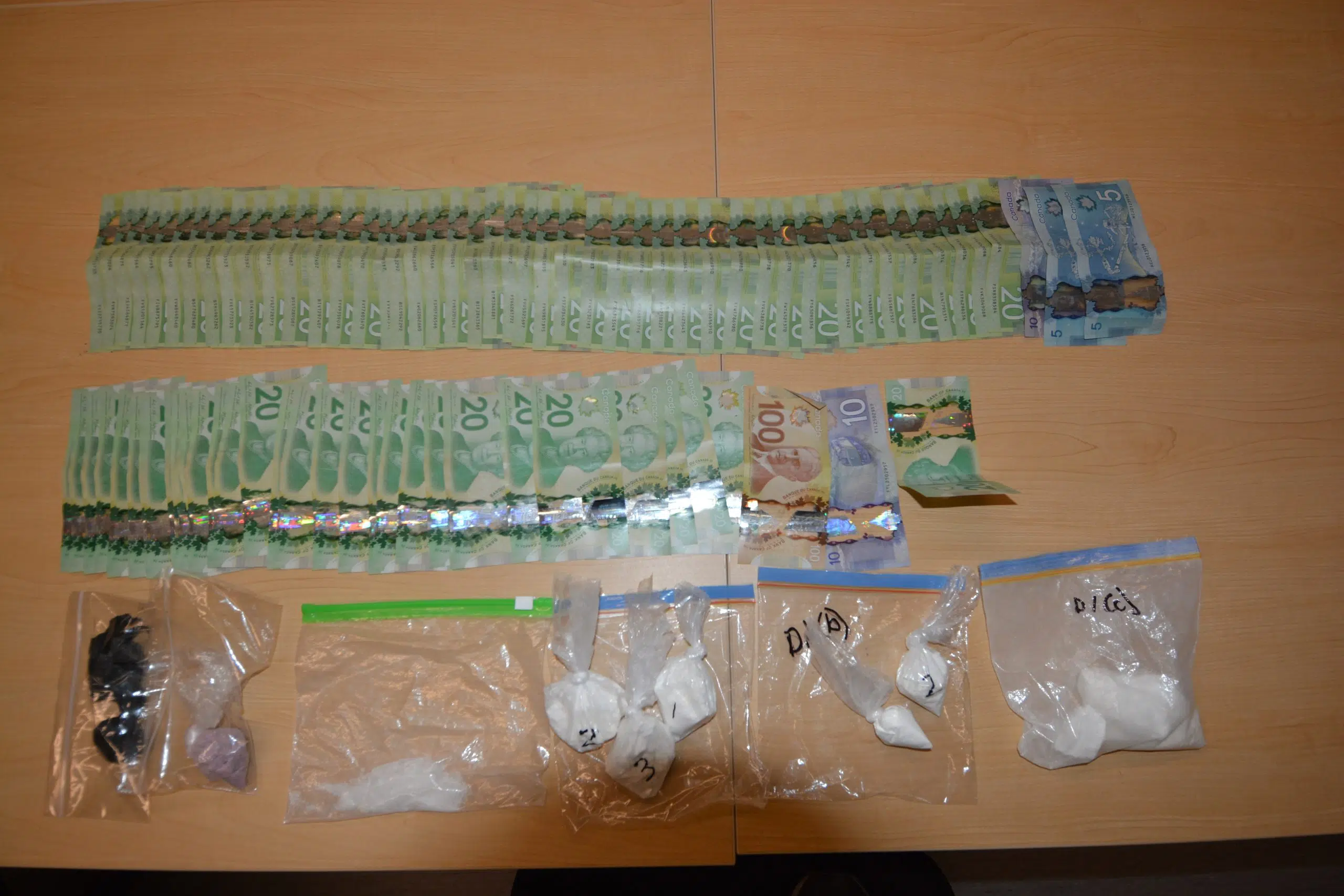 Five arrests made after police seize close to $30,000 in illegal drugs in Belleville