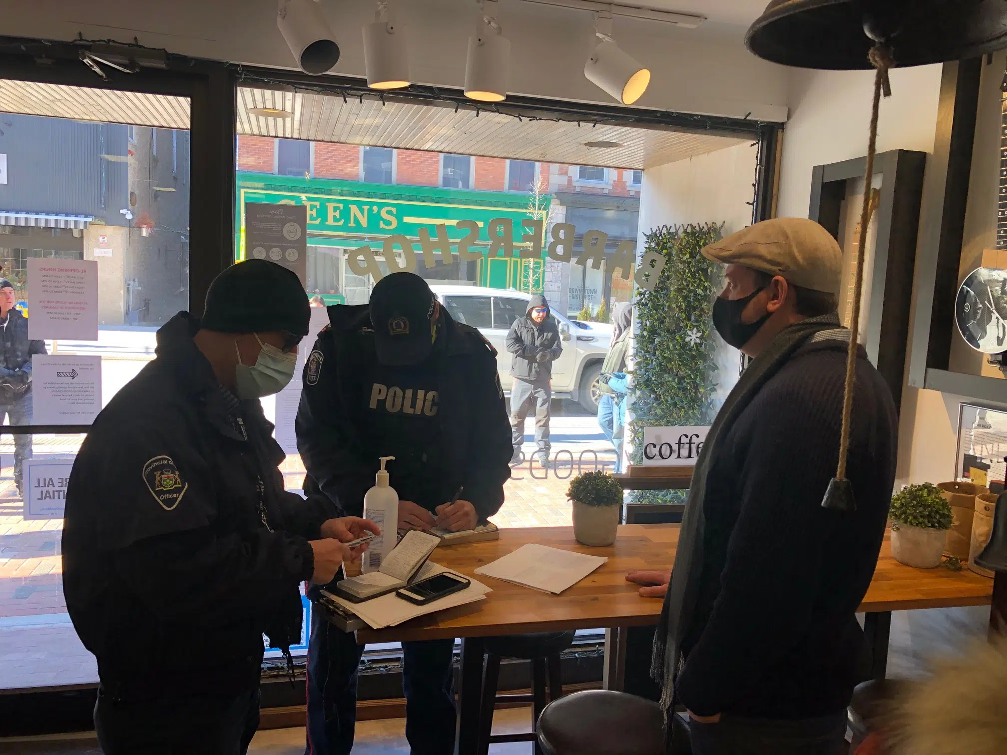 Downtown store owner ticketed and warned