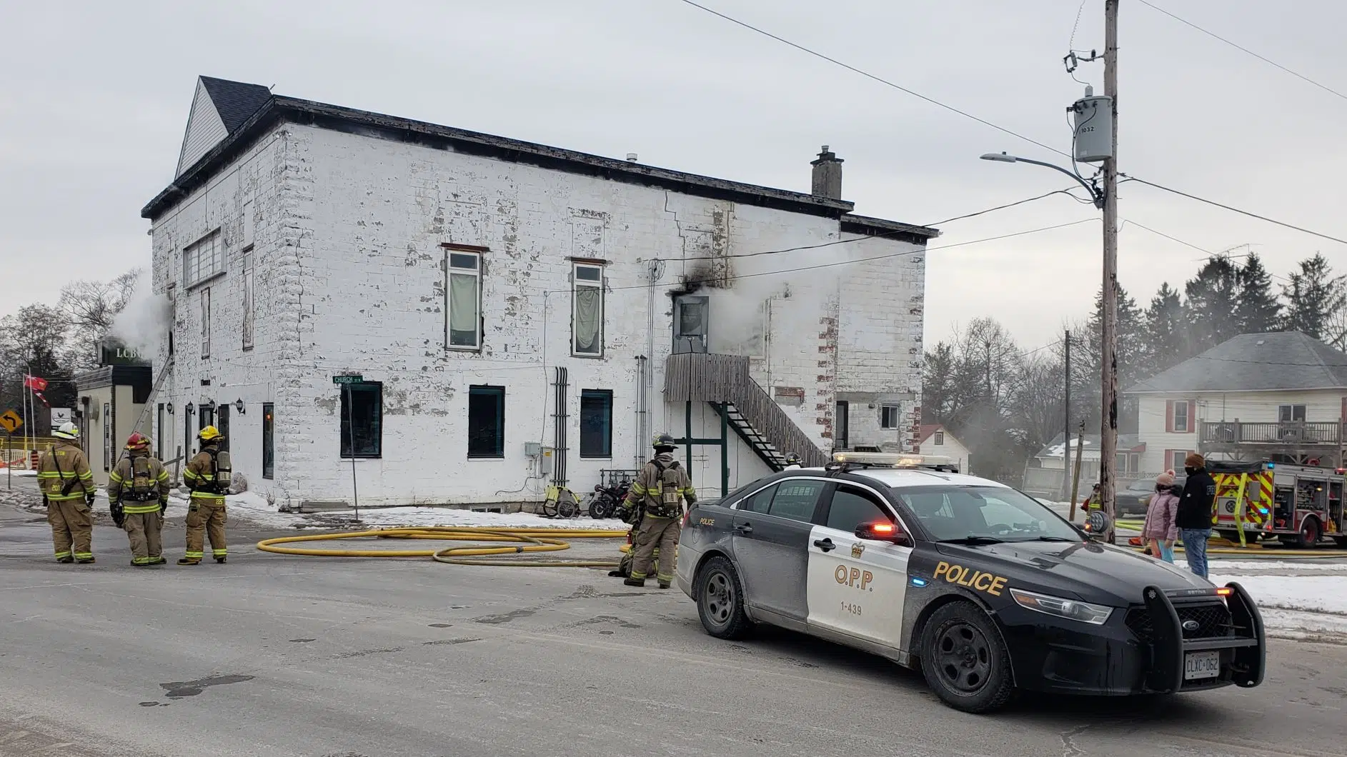 Fire in Colborne deemed suspicious