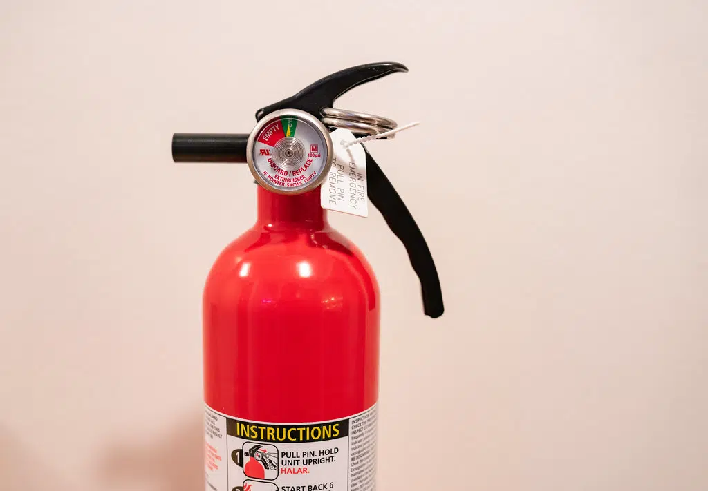 Important to know how to use extinguishers