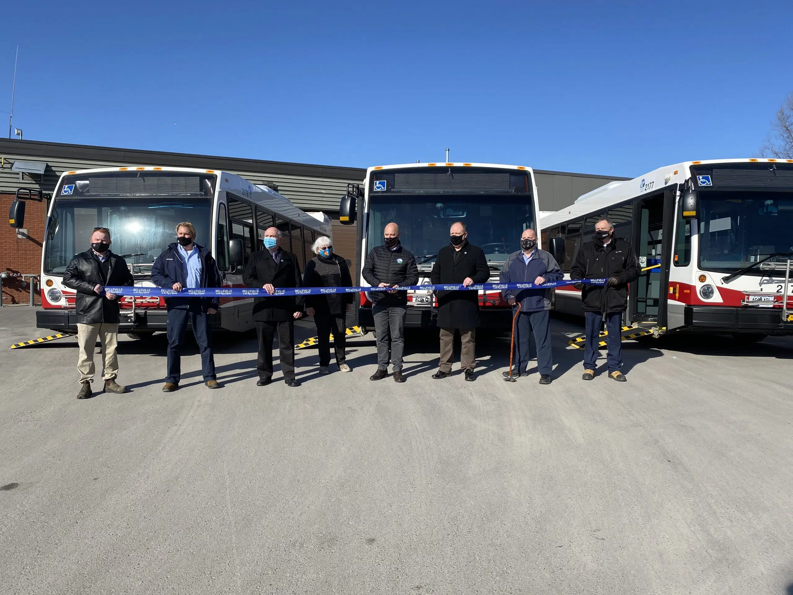 Belleville Transit unveils new city buses