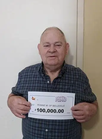 Belleville man wins $100,000 on OLG Instant Plinko game