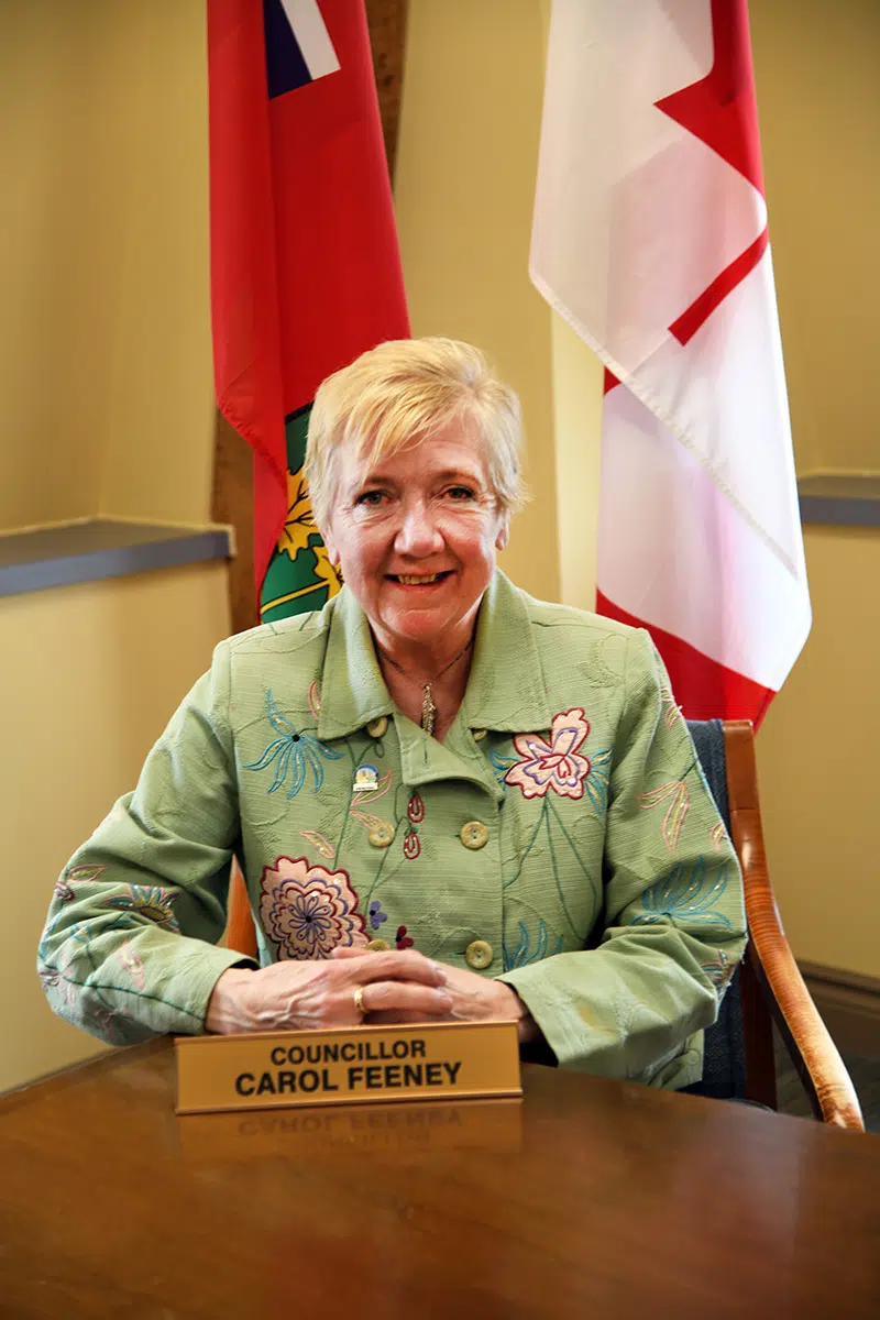 Councillor Carol Feeney officially sworn in