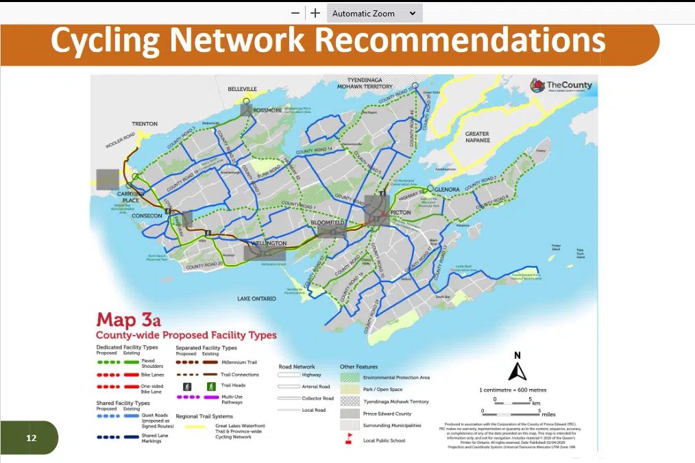 Prince Edward County council hears update on proposed Cycling Master Plan