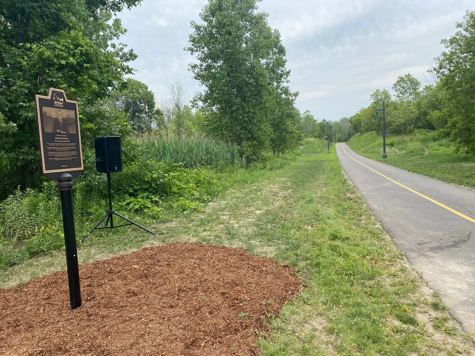 City of Belleville opens Egerton Boyce Bike Lane