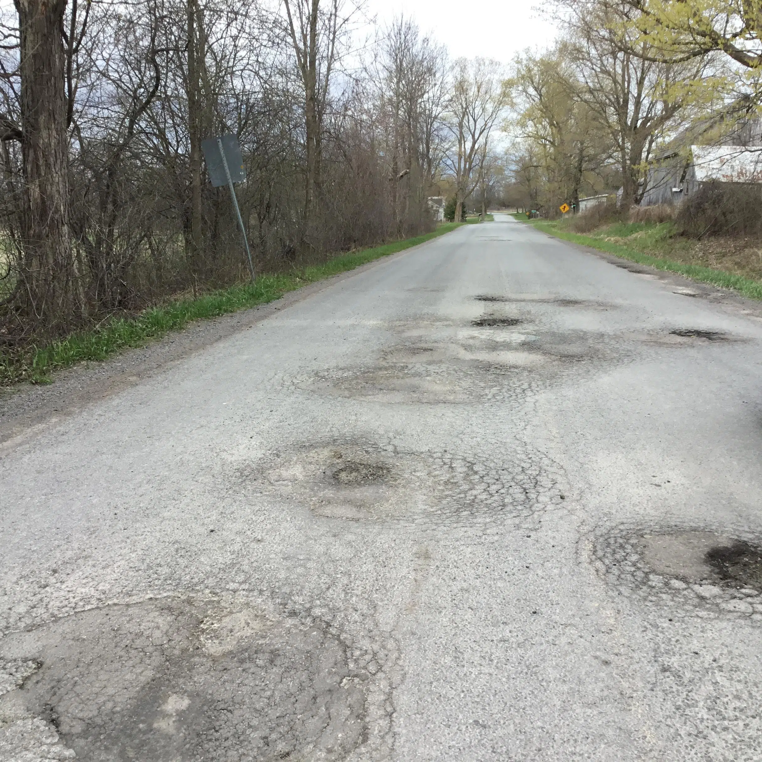 The County has CAA's Worst Road in Ontario