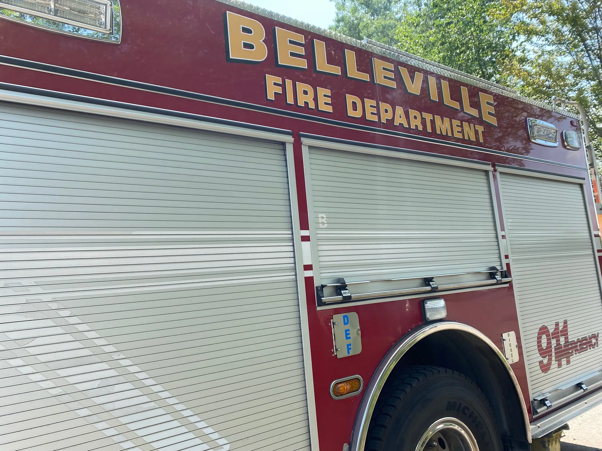 No injuries reported in west end fire