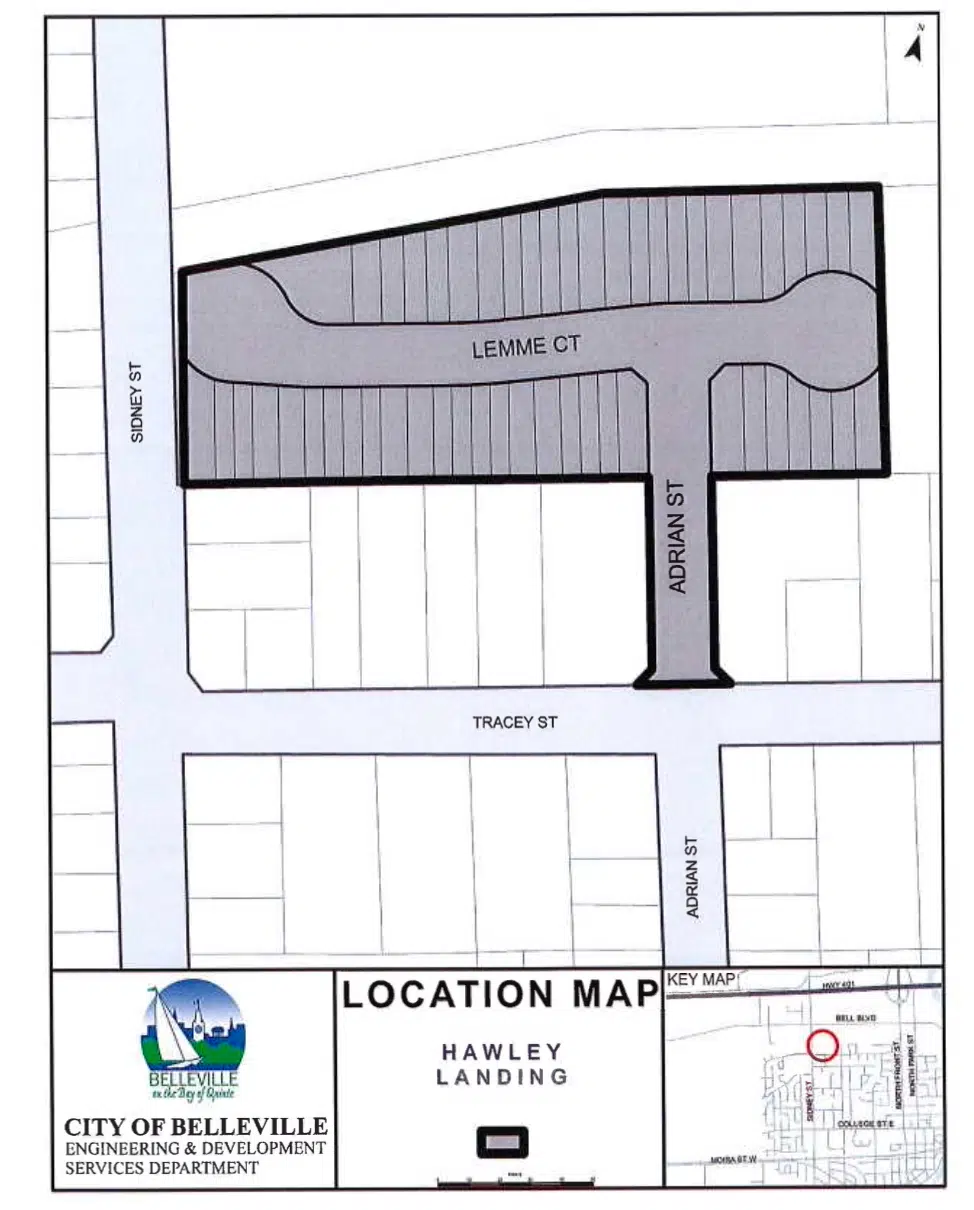 Ownership transfer of new subdivision off of Tracey Street approved by Council