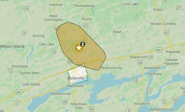 UPDATE: Power back for most around Foxboro, roads still closed