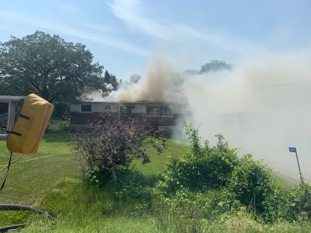 Friday afternoon fire in Quinte West