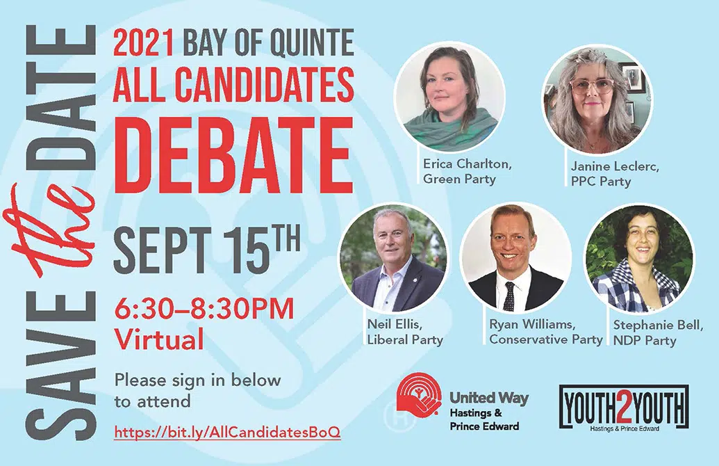 Bay of Quinte federal candidates share thoughts on mental health, COVID-19 recovery and more