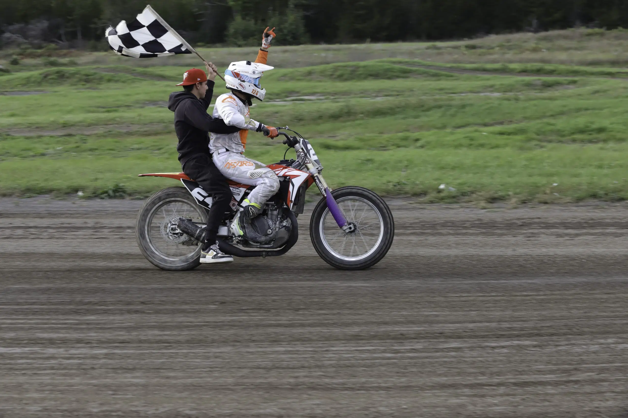 Bayside Trailblazers host National dirt track racing