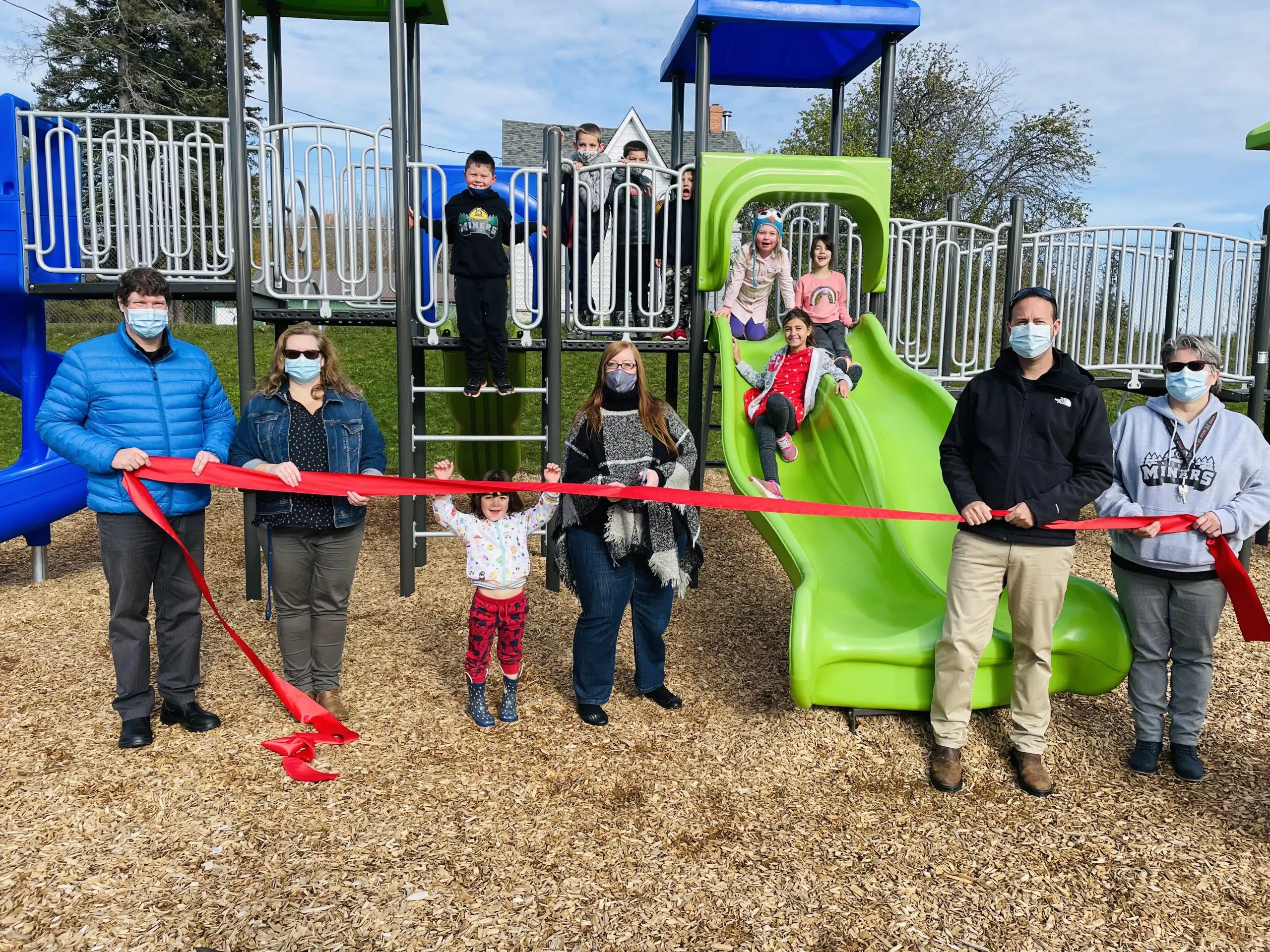 Marmora Public School celebrates new playground