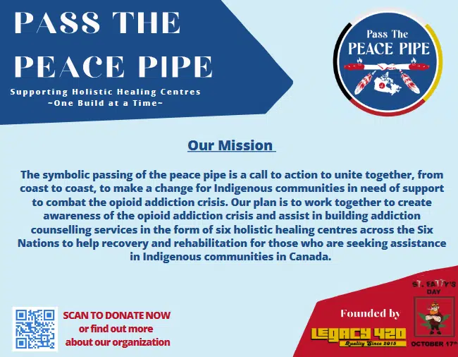 RELEASE: Pass the Peace Pipe project