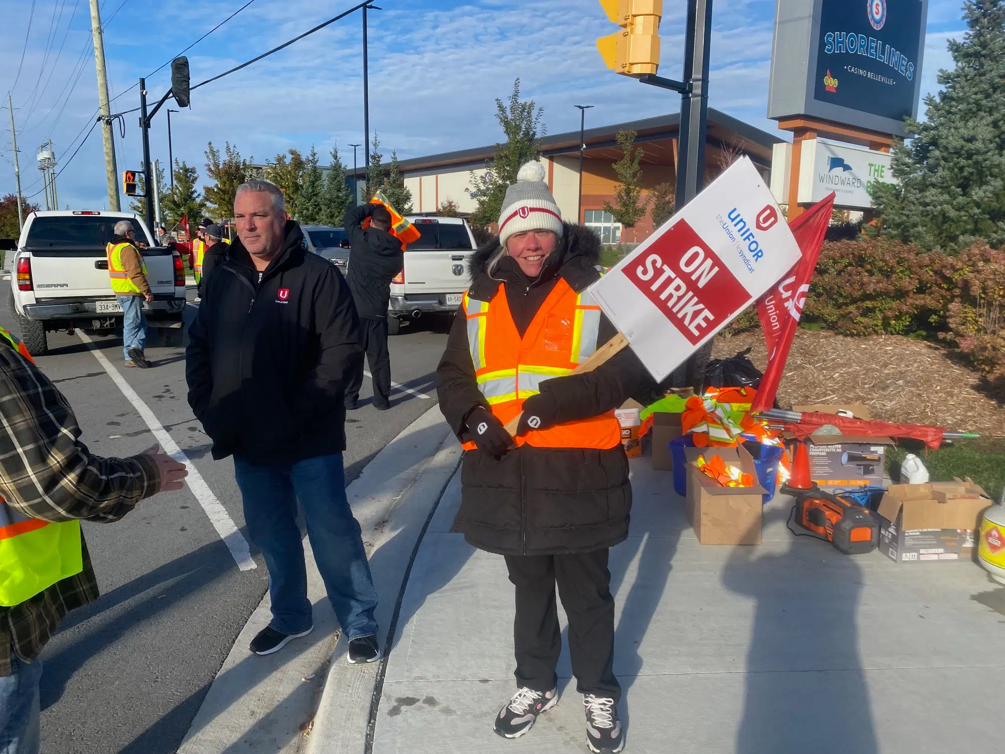 Casino workers strike continues, company injunction request to be heard Friday