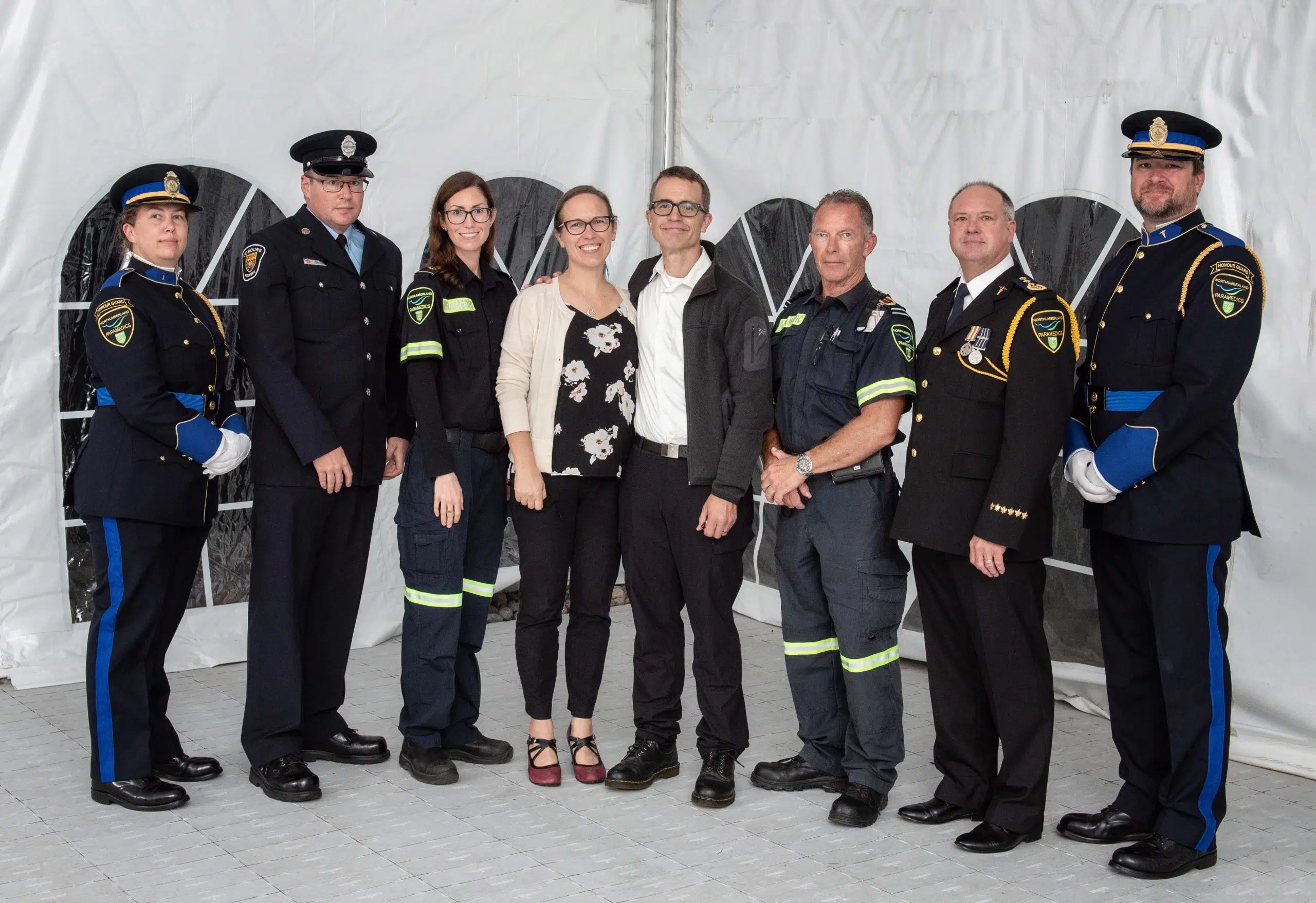 Northumberland honours first responders on Survivor Night