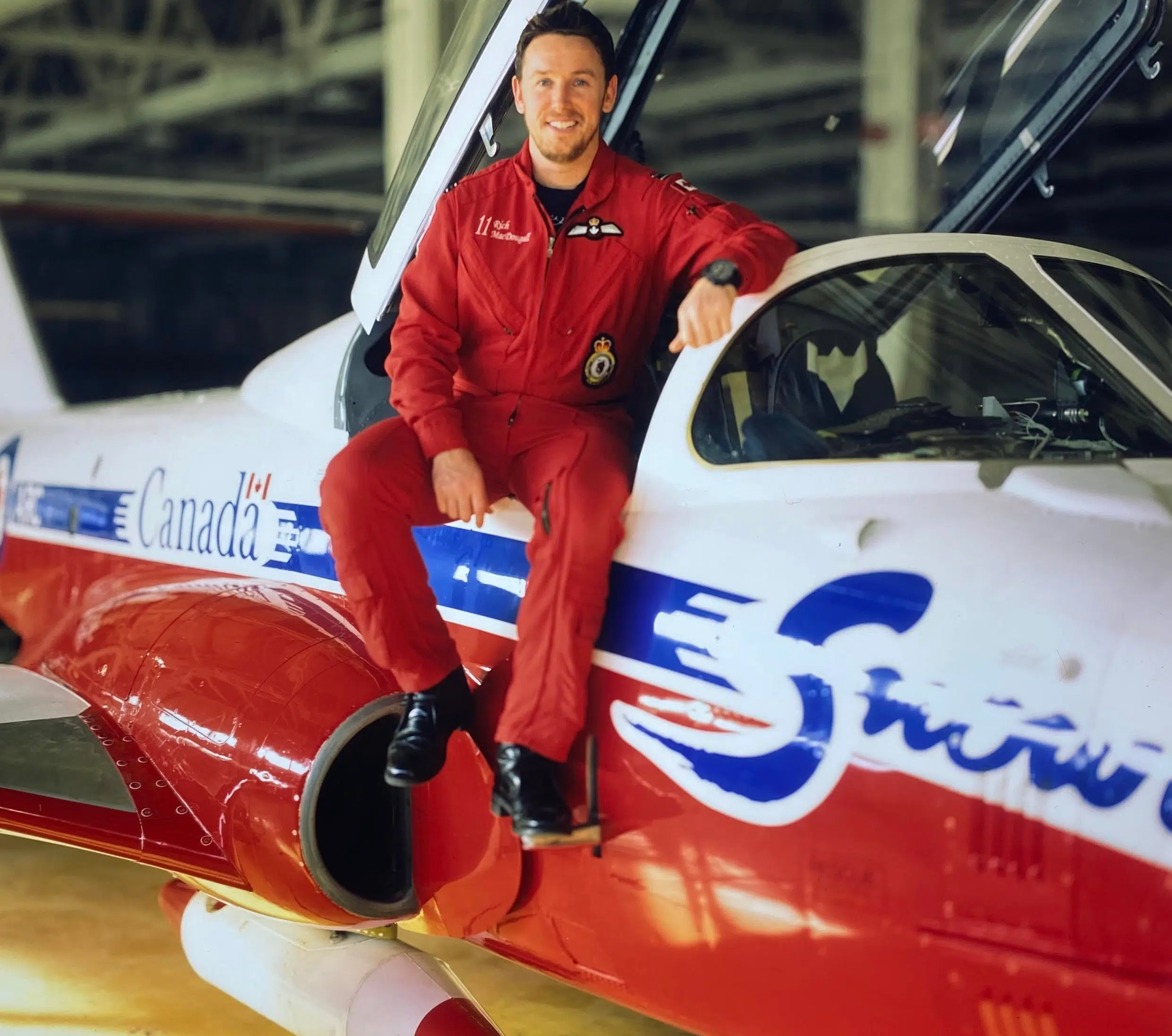 Snowbird Captain to be honoured by the Dukes & G-Hawks Friday