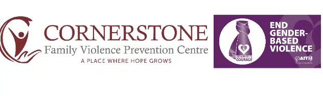 RELEASE: Cornerstone and Northumberland raising flag for Woman Abuse Prevention Month